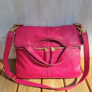 Fossil erin fold over crossbody